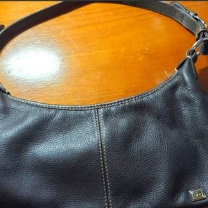 THE SAK Chocolate Brown Leather Hobo Handbag